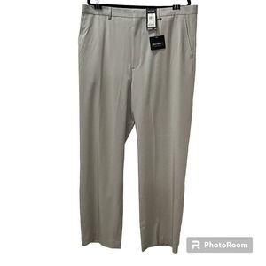 Reunion Mens Dress Pants Gray Size 40x32 Slack Trouser Office Career Grey NEW